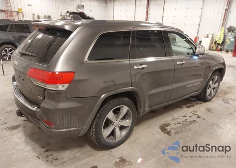 2015 Jeep Grand Cherokee Overland z USA, uszkodzony, nr VIN 1C4RJFCG7FC620111